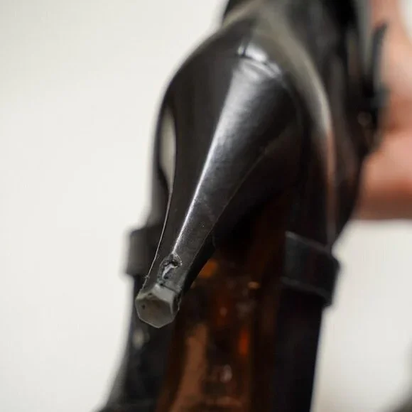 Miu Miu Knee High Kitten Heel Boots - Picture 10 of 15